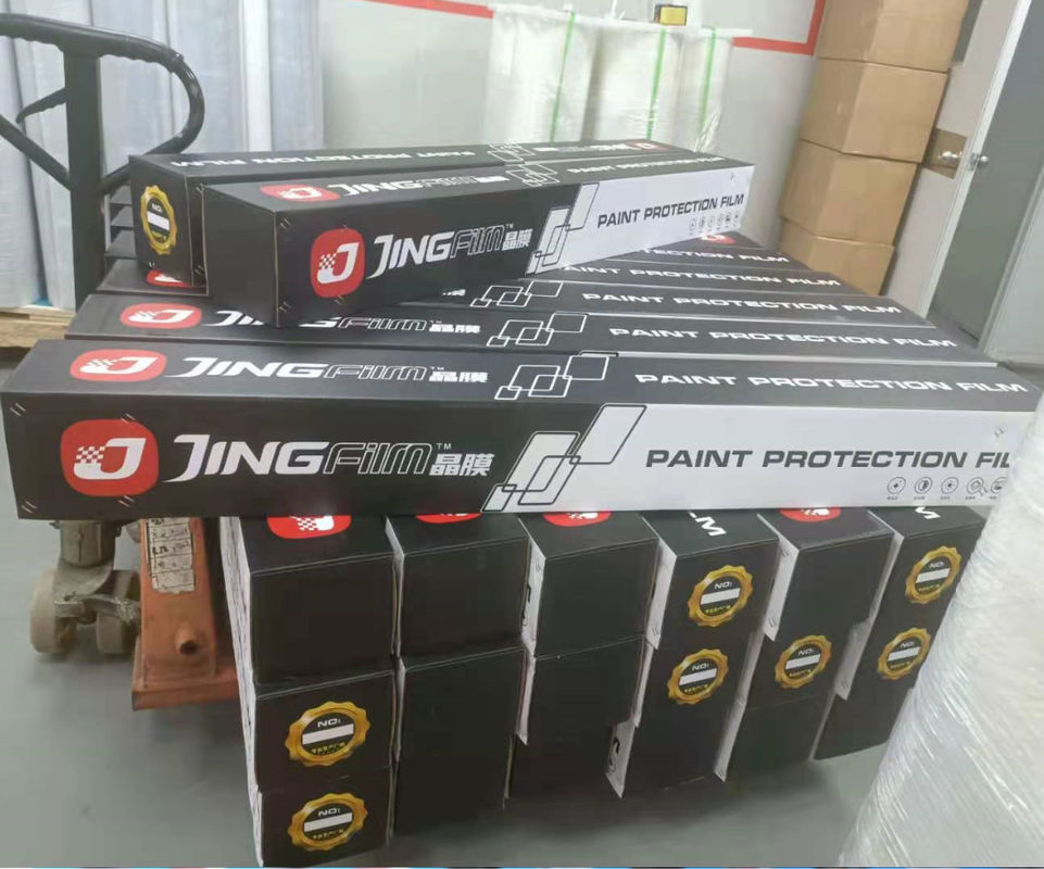 TPU 재료 Anti-yellow Self-healing 5 년 보증 자동차 페인트 보호 필름 Clear Wrap 전신 보호